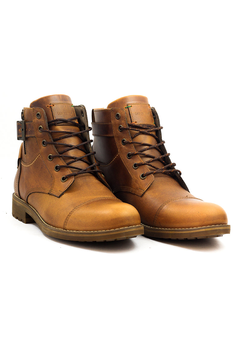 Botas San Polos Casual Hombre 3146 Miel