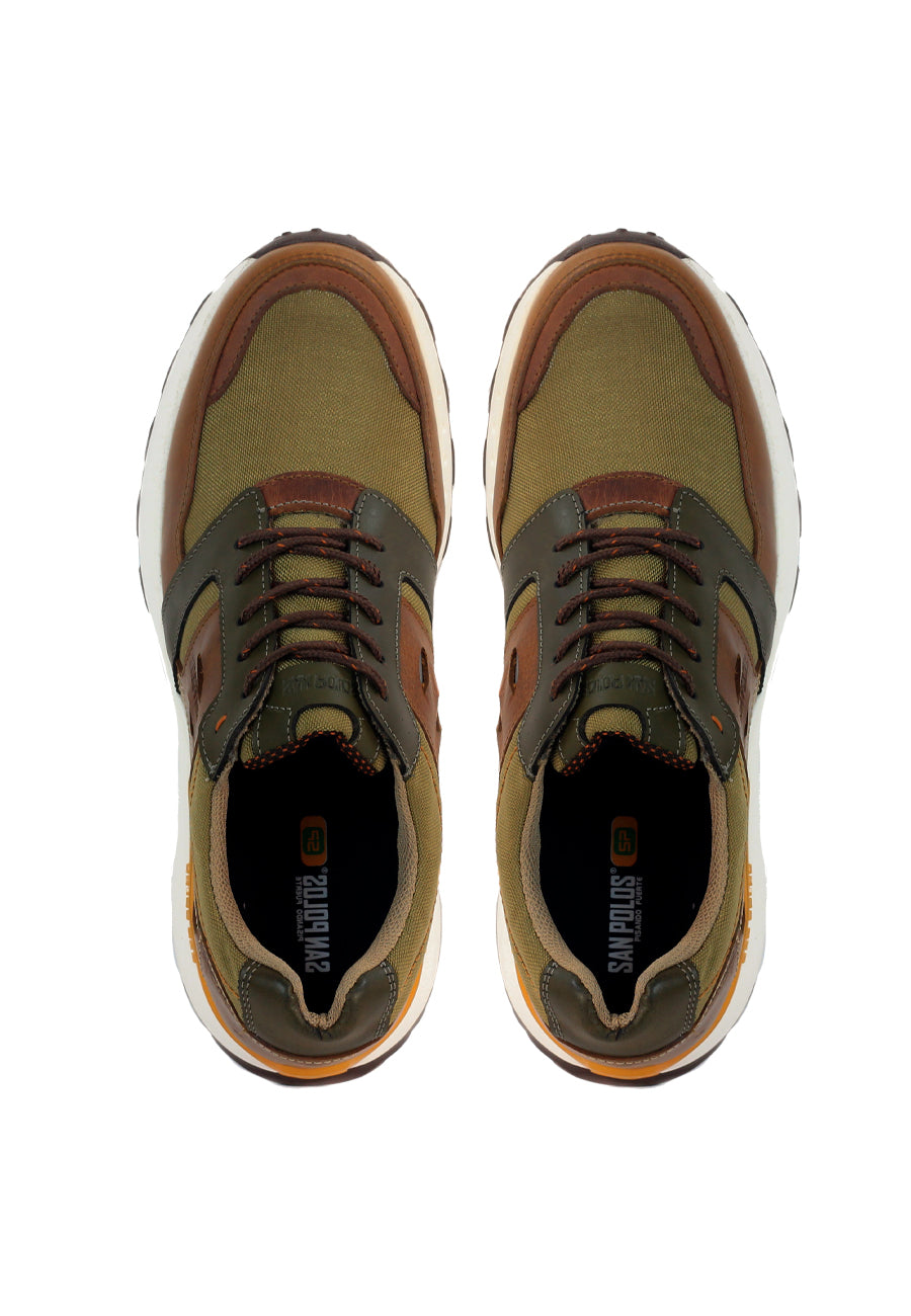 Zapatos San Polos Sneakers Hombre 3683 Miel