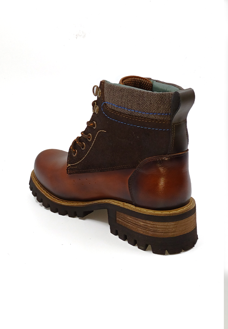 Botas San Polos Leñadoras Hombre 3698 Coñac
