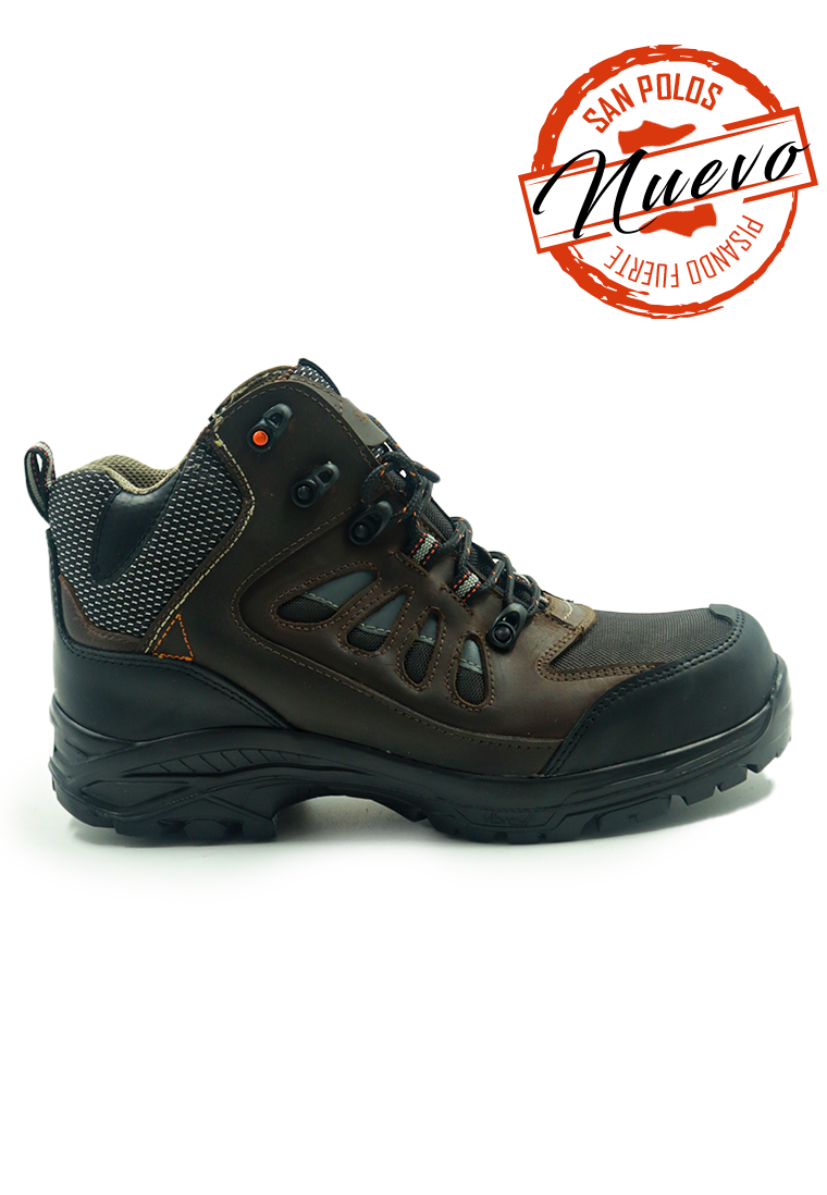 Botas San Polos Industrial Hombre 3737 Cafe