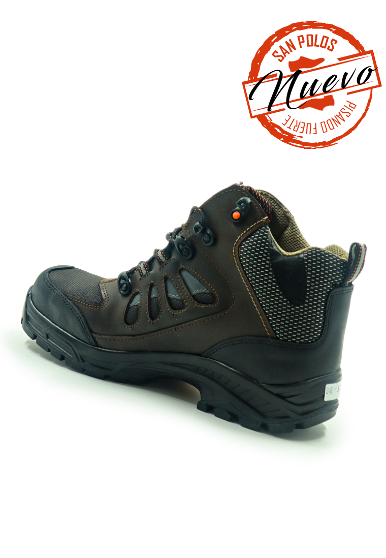 Botas San Polos Industrial Hombre 3737 Cafe