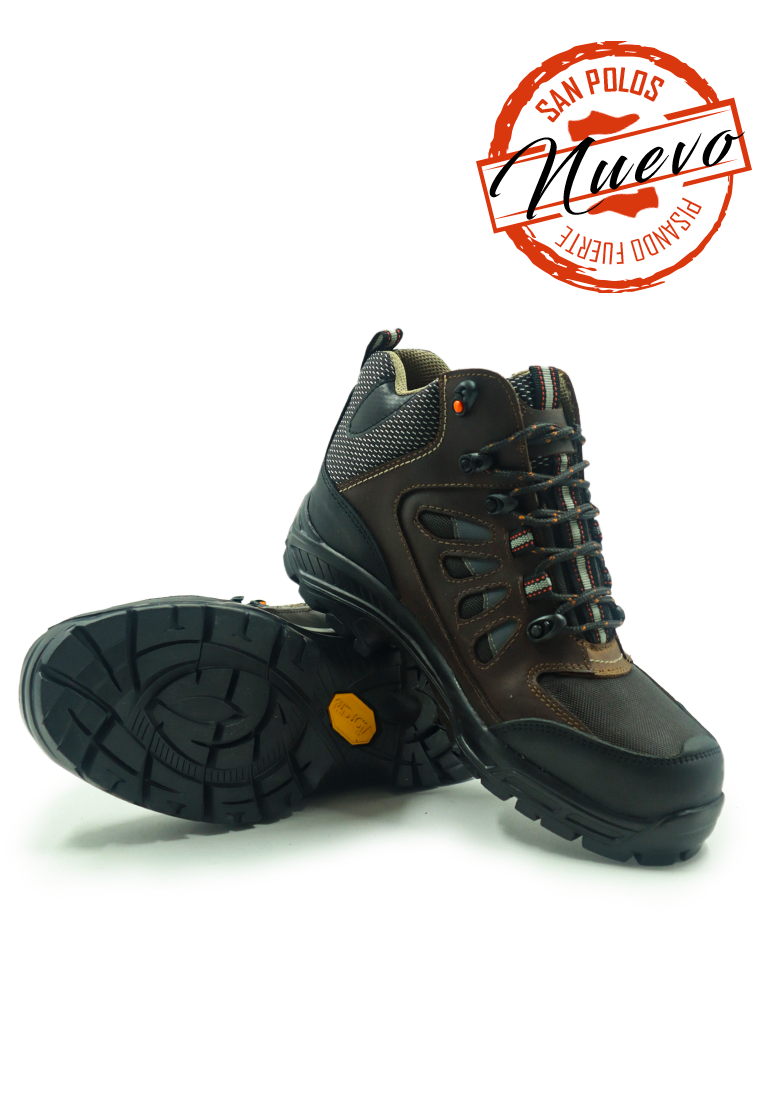 Botas San Polos Industrial Hombre 3737 Cafe