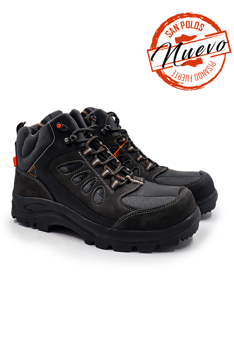 Botas San Polos Industrial Hombre 3737 Negro