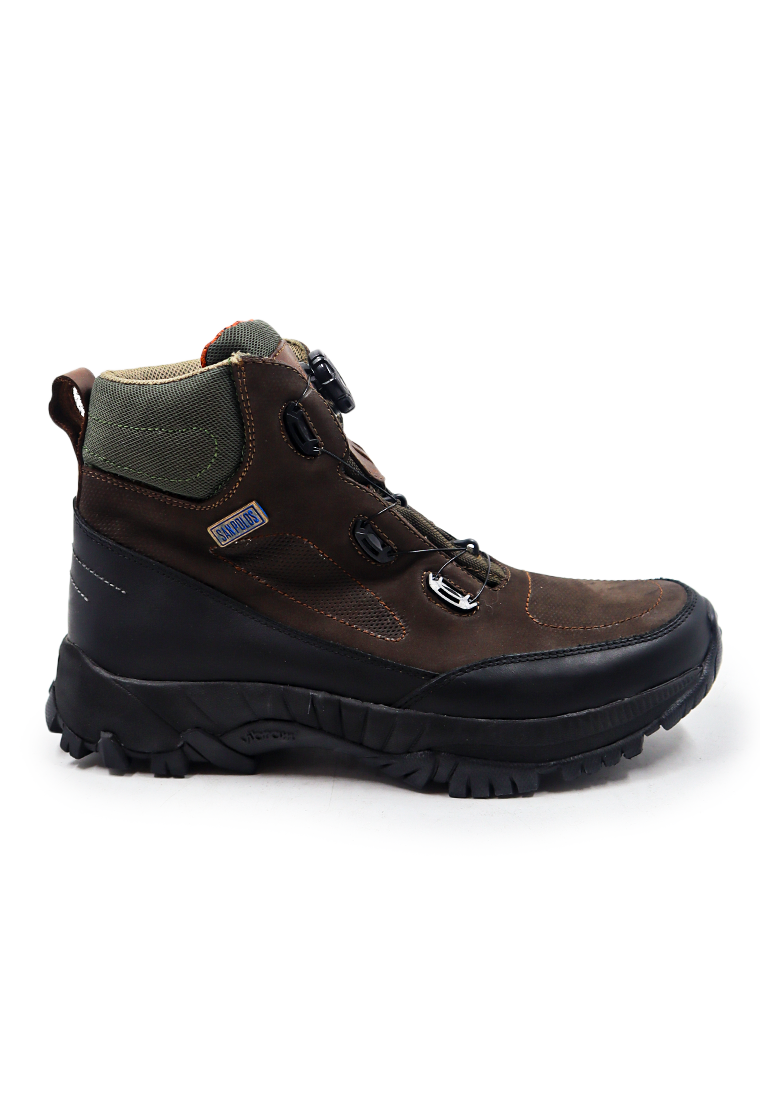Botas San Polos Motociclismo Hombre 3763 Café Verde