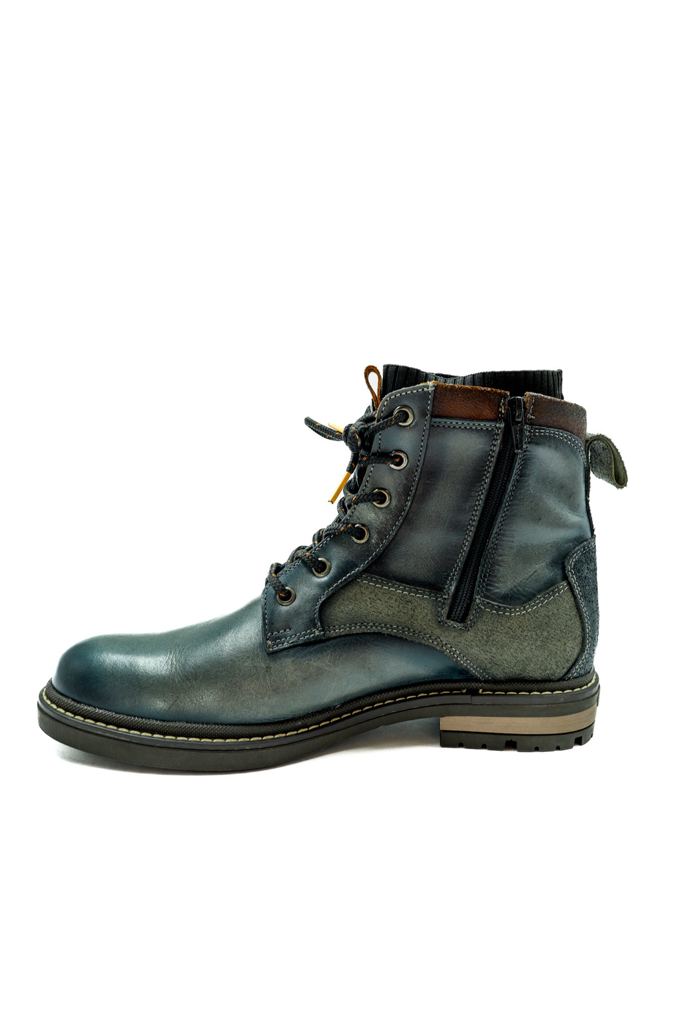 Botas San Polos Leñador Hombre 3796 Rustico Gris