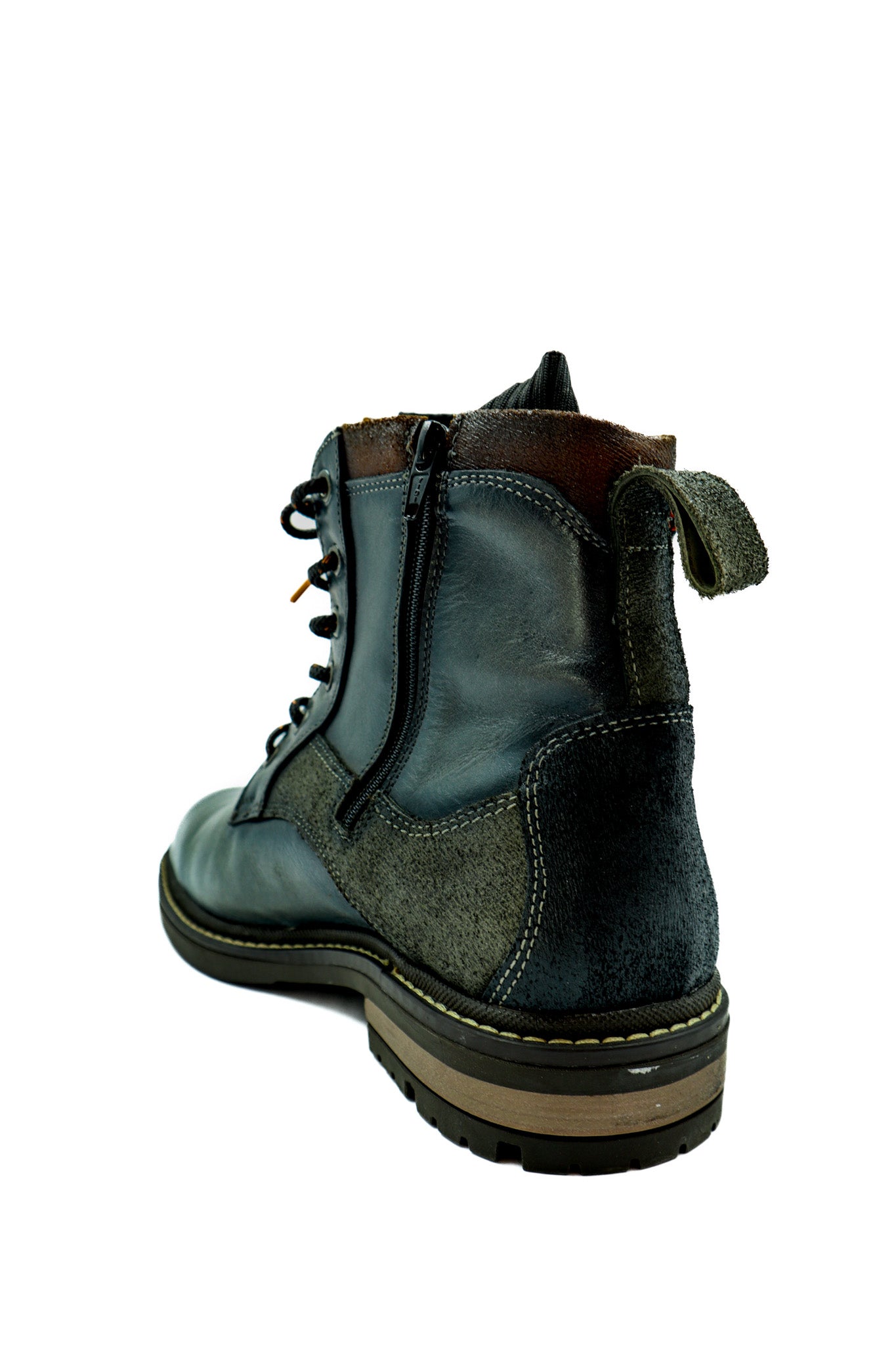 Botas San Polos Leñador Hombre 3796 Rustico Gris