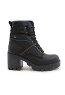 Botas de Cuero para Mujer San Polos EK5101 | Casual Negro