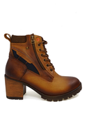 Botas de Cuero Miel para Mujer | San Polos Casual EK3031