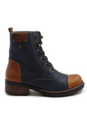 Botas de Cuero para Mujer San Polos EK1541 Azul Miel | Casual