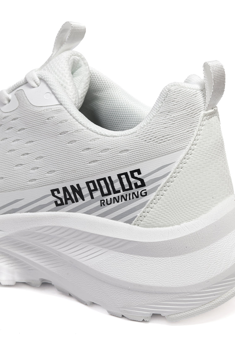 San Polos Deportivo Running SP01M2 Hombre Blanco