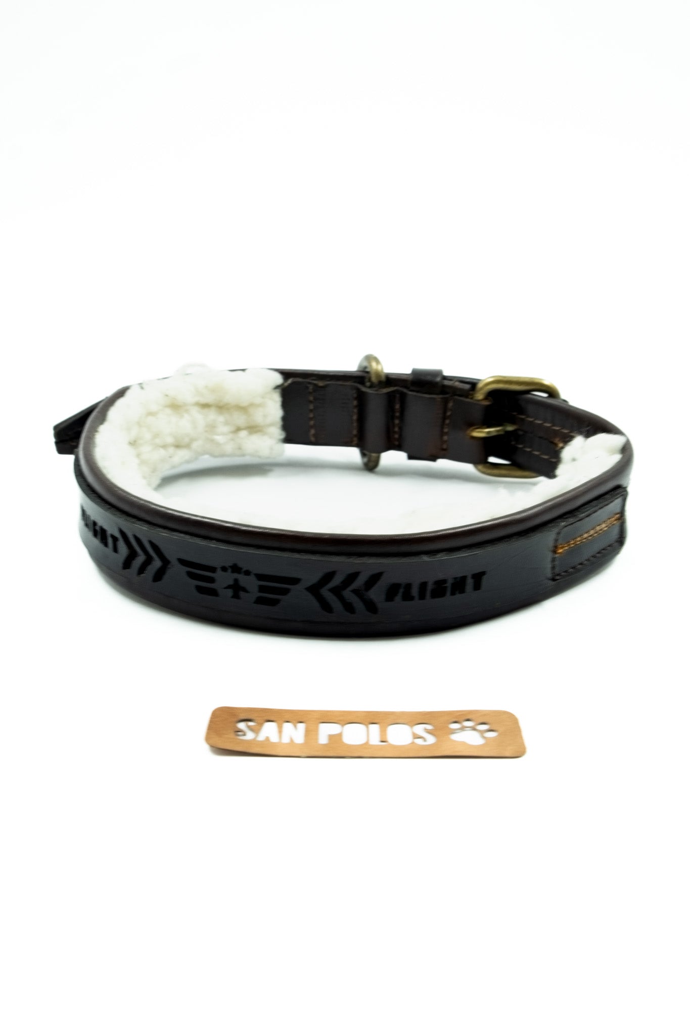 Collar San Polos Mascotas OCR104 Coñac