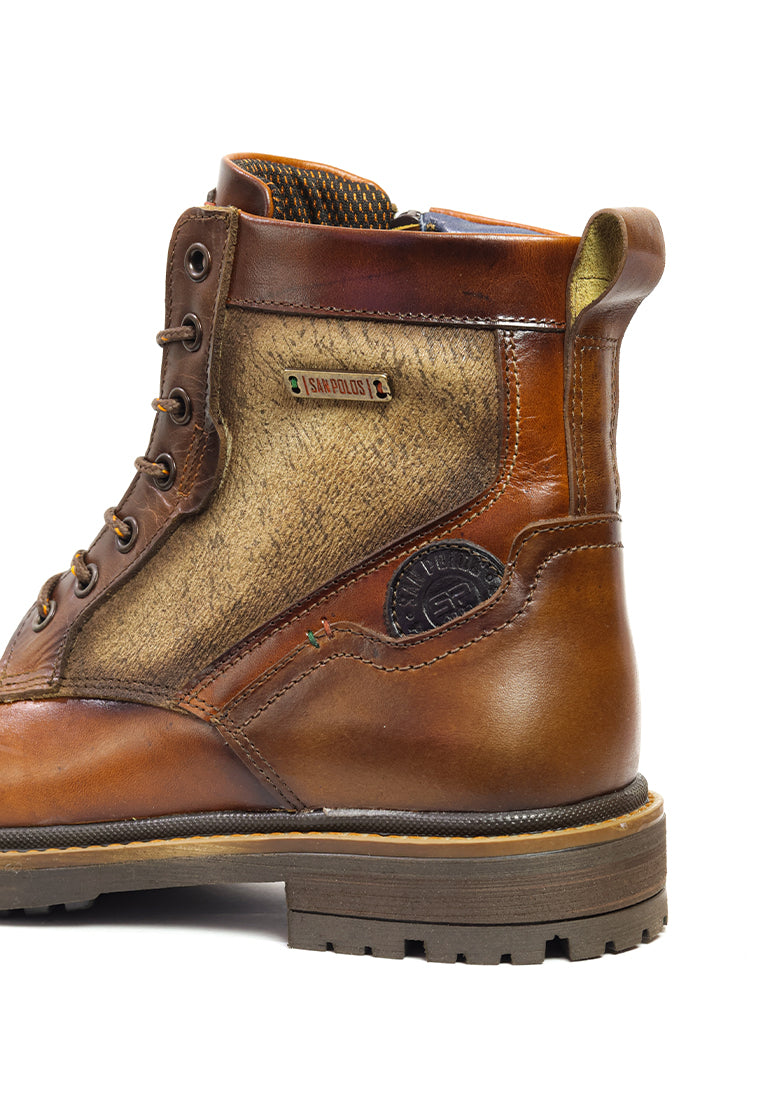 Botas San Polos Casual Hombre 3694 Miel