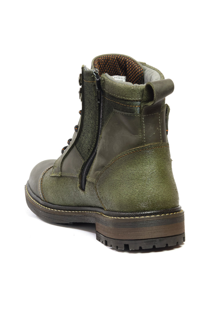 Botas San Polos Casual Hombre 3878 Verde
