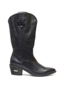 Botas Texanas de Cuero para Mujer San Polos | Ref. BTD002