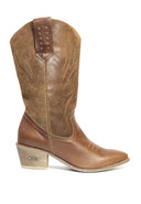 Botas Texanas de Cuero para Mujer San Polos | Ref. BTD002