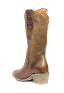 Botas Texanas de Cuero para Mujer San Polos | Ref. BTD002