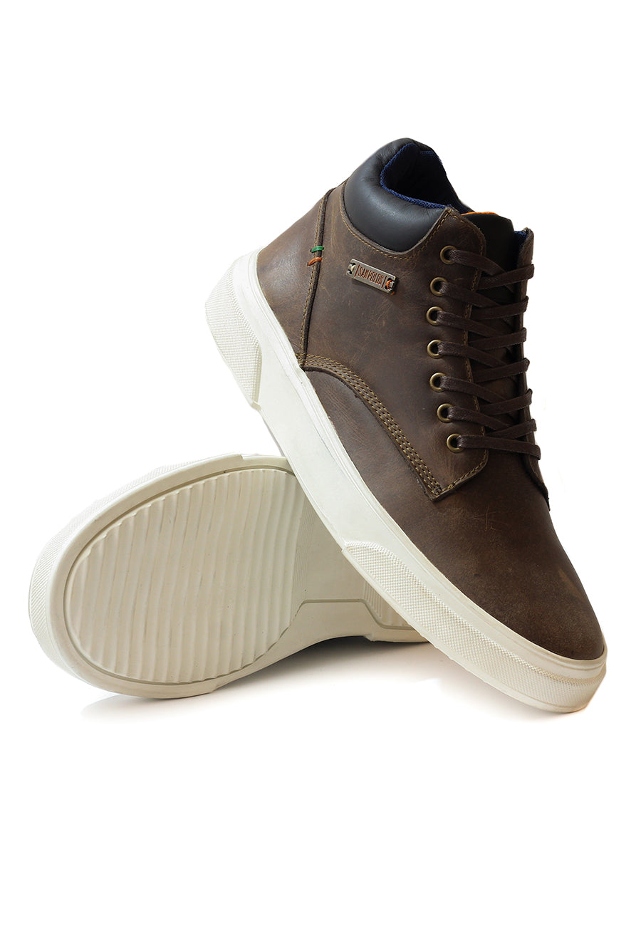 Zapatos San Polos Vans Hombre CL989 Pardo