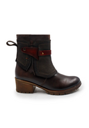 Botas de Cuero para Mujer San Polos EK3041 | Estilo Casual Pardo