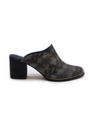 Botines de Cuero para Mujer San Polos EUF007 Negro | Casual y Formal