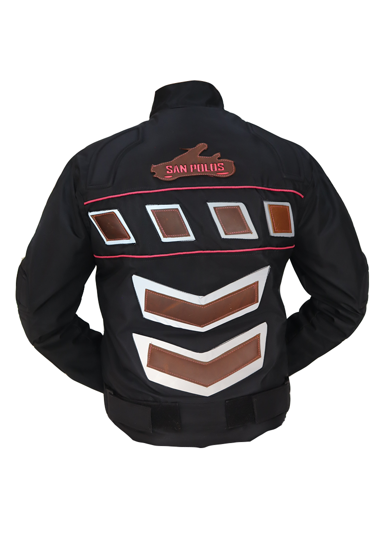 Chaqueta Motera San Polos Dama Negra