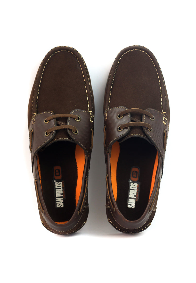 Zapatos San Polos Apache Hombre 174 Nobuck Café