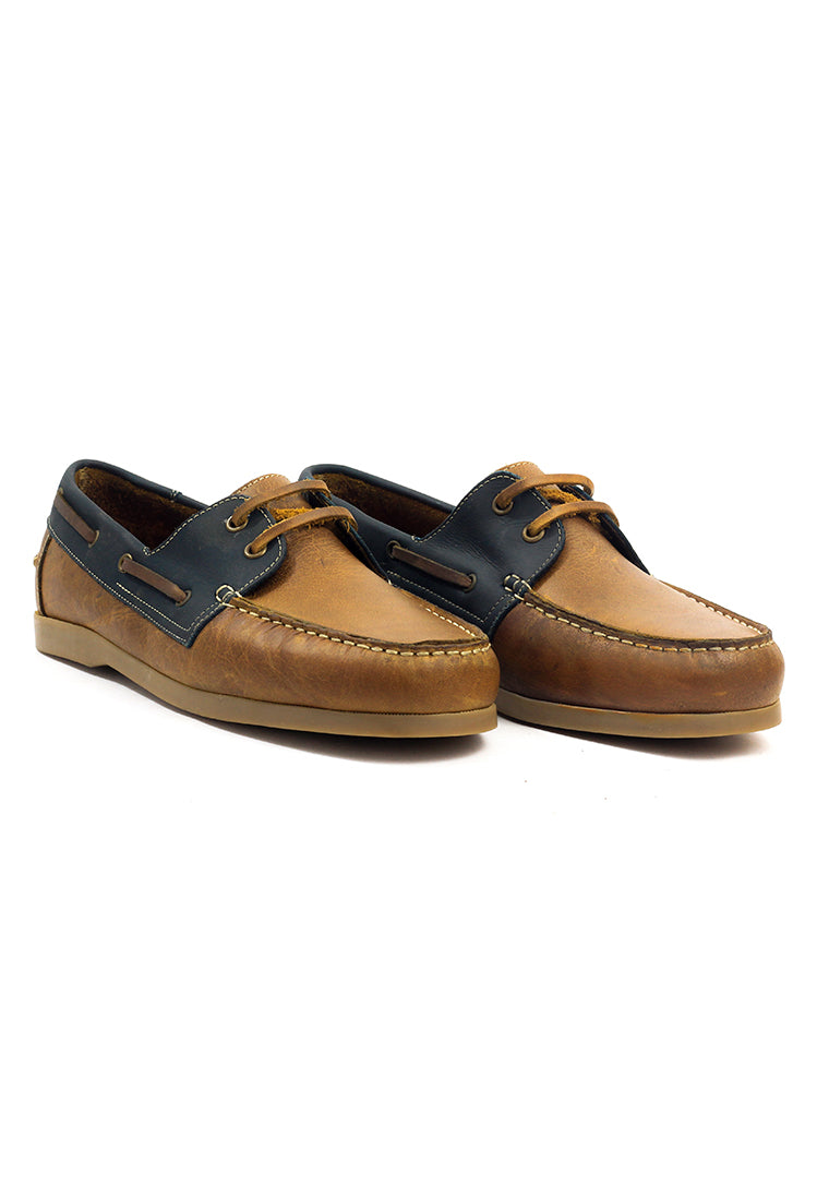 Zapatos San Polos Apache Hombre 2050 Hampton Miel Azul