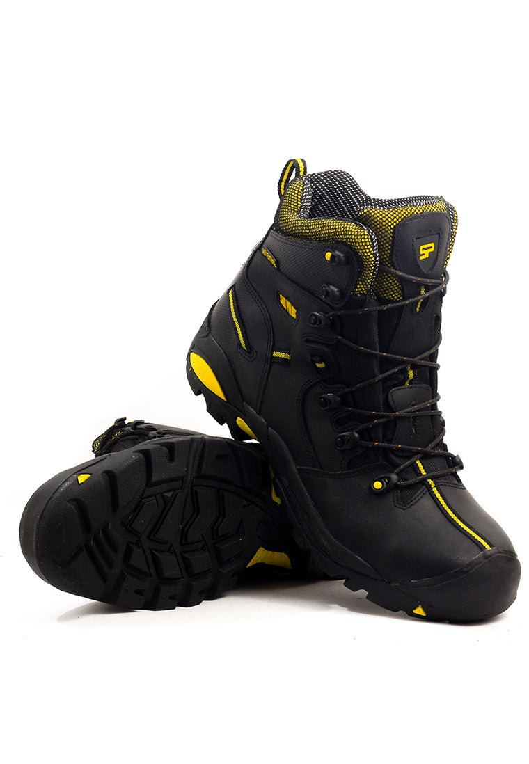 Botas San Polos Industrial Hombre 2838 Negro Amarillo