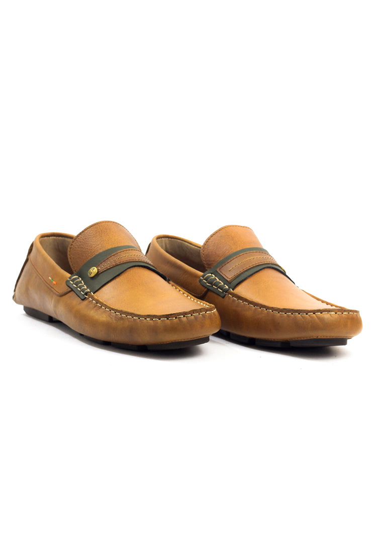 Zapatos San Polos Driver Hombre 3022 Miel Verde