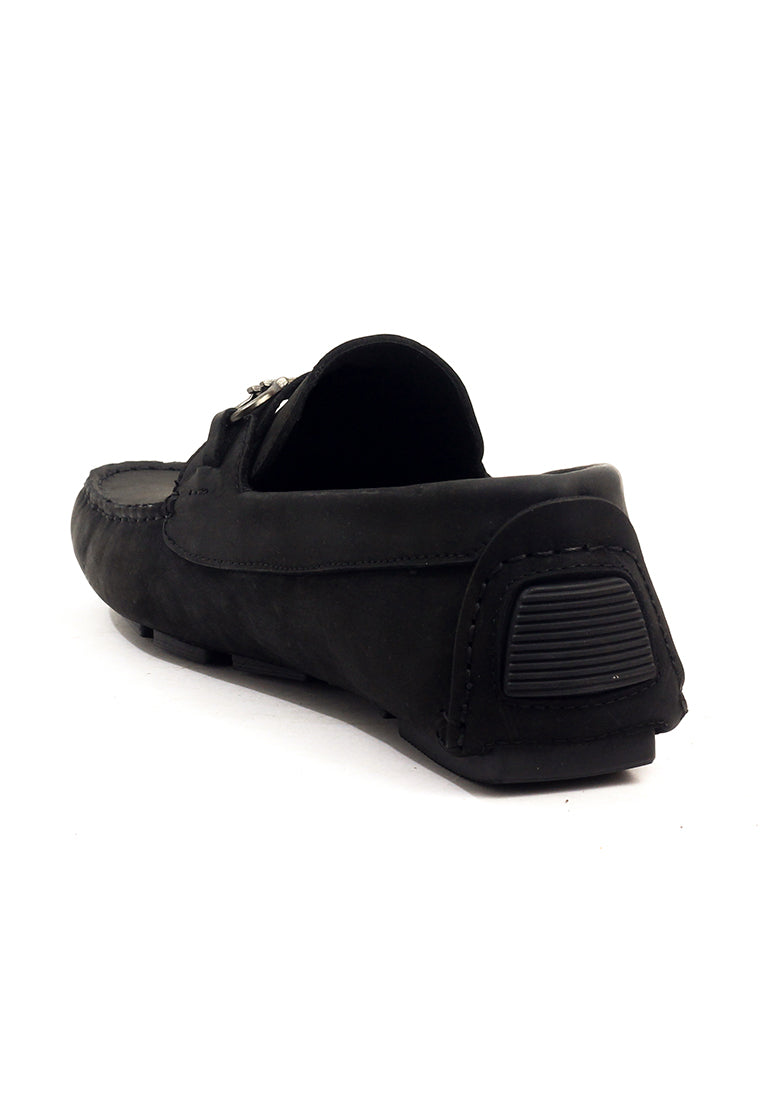 Zapatos San Polos Driver Hombre 3023 Nobuck Negro