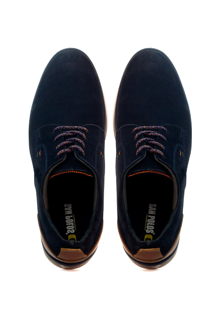 Zapatos San Polos Casual Hombre 3106 Azul Miel