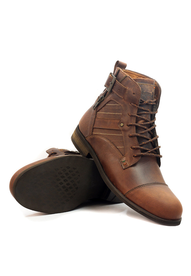 Botas San Polos Casual Hombre 3150 Coñac