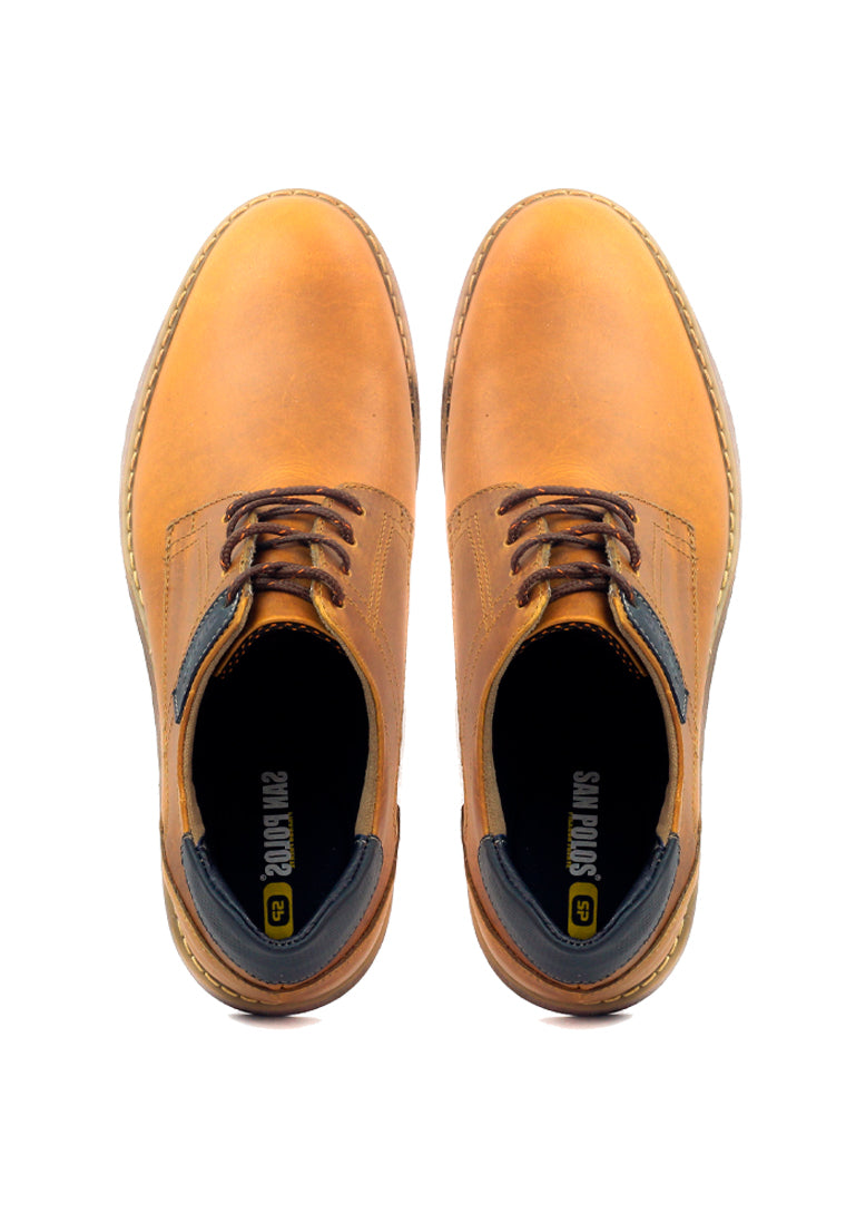 Zapatos San Polos Casual Hombre 3215 Hampton Miel