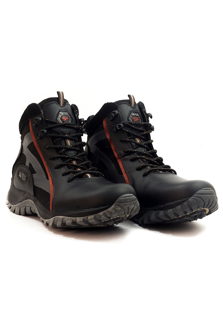 Botas San Polos Hiking Hombre 3307 Pioner Negro