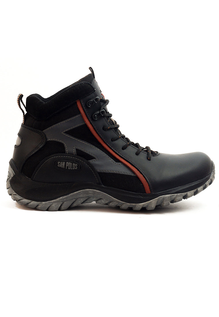 Botas San Polos Hiking Hombre 3307 Pioner Negro