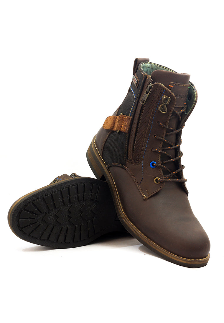 Botas San Polos Casual Hombre 3355 Café