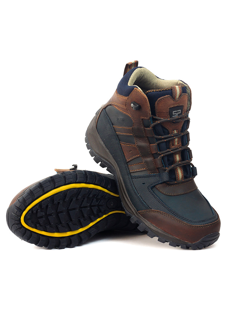 Botas San Polos Hiking Hombre 3369 Azul Miel