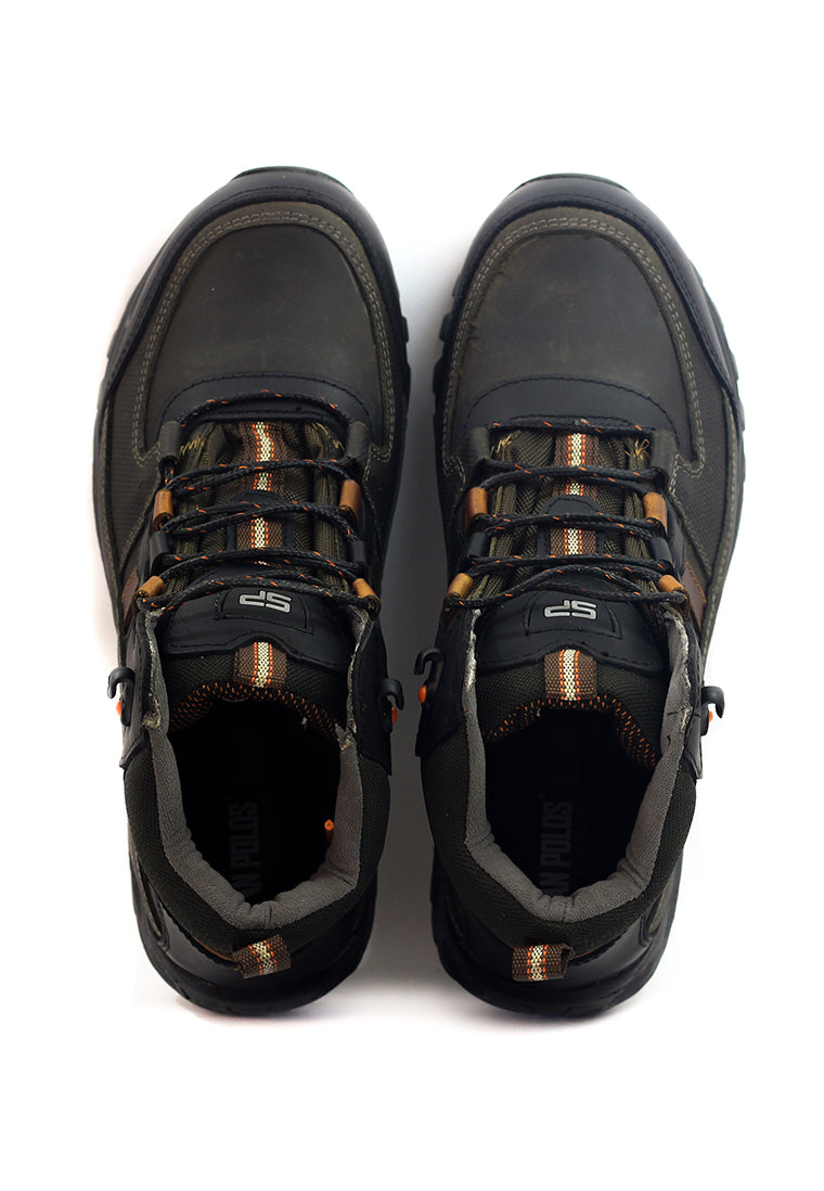 Botas San Polos Hiking Hombre 3369 Verde Negro