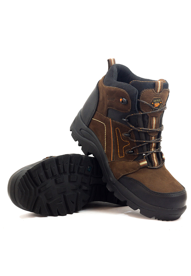 Botas San Polos Industrial Hombre 3381 Café
