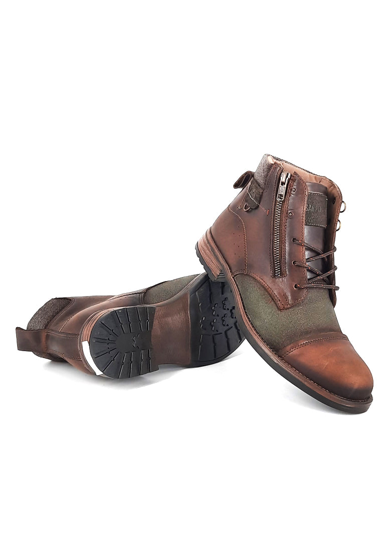 Botas San Polos Casual Hombre 3413 Fulton Pardo