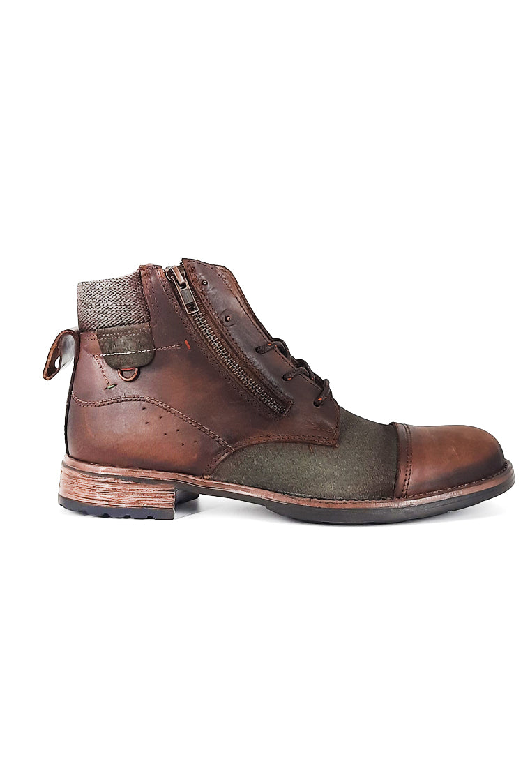 Botas San Polos Casual Hombre 3413 Fulton Pardo