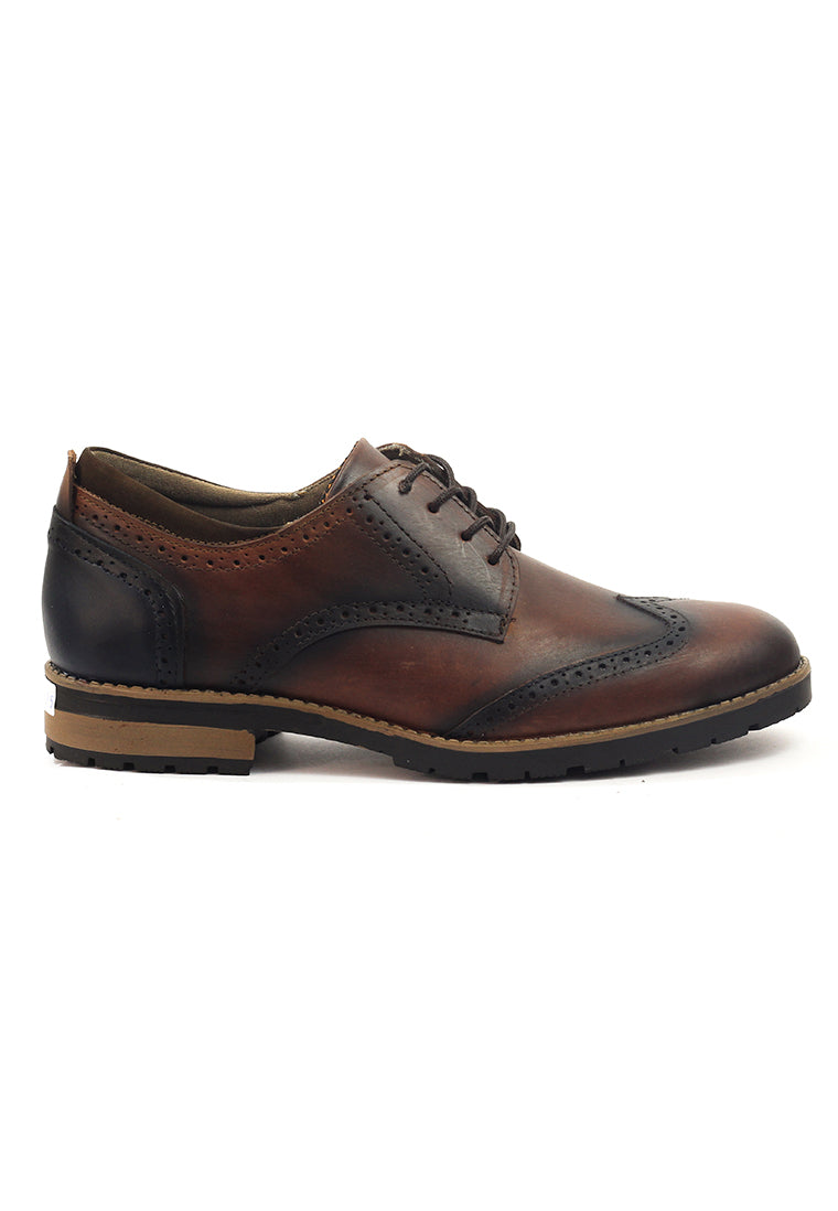 Zapatos San Polos Casual Hombre 3425 Fulton Coñac