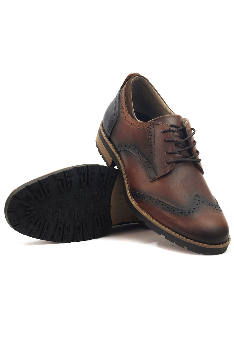Zapatos San Polos Casual Hombre 3425 Fulton Coñac