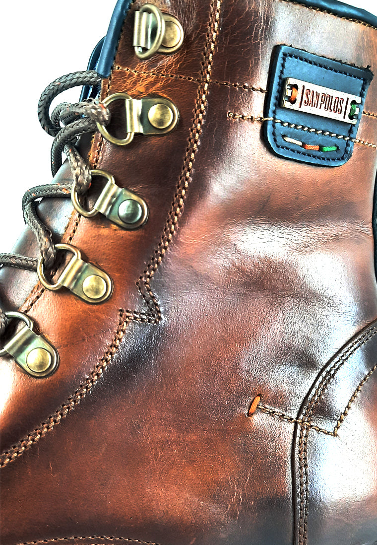 Botas San Polos Leñadoras Hombre 3444 Miel