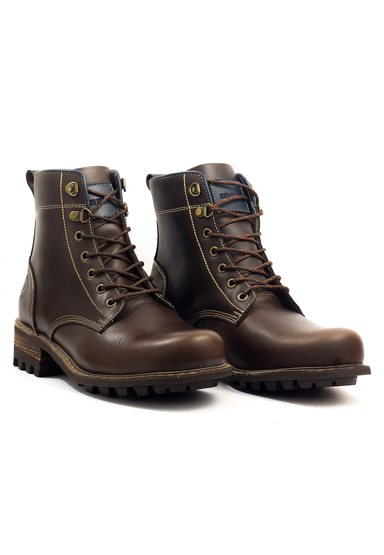 Botas San Polos Leñadoras Hombre 3449 Café