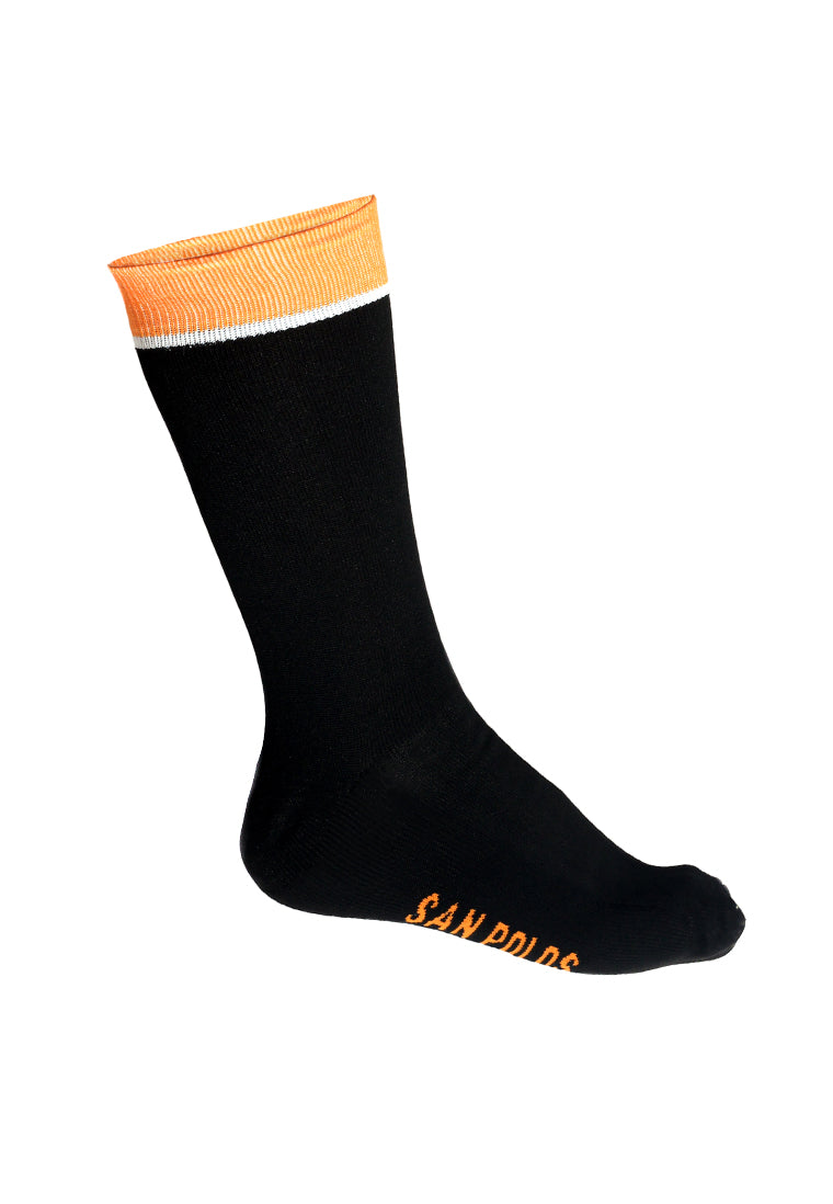 Medias San Polos Hombre DI001 Elegante Negro