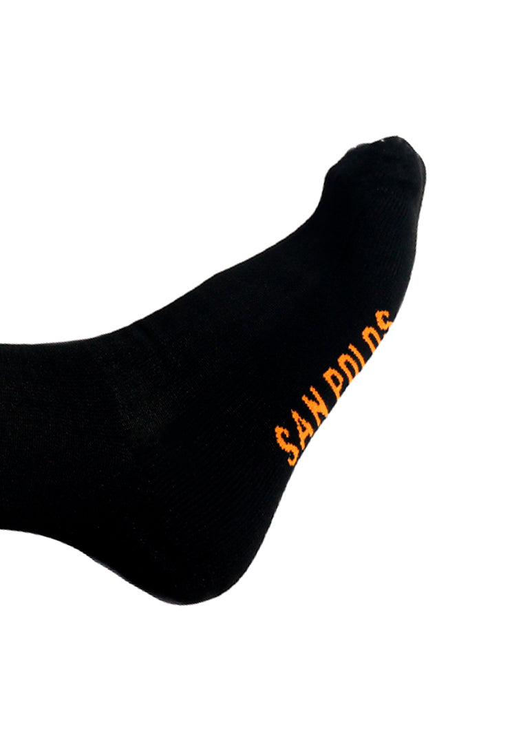Medias San Polos Hombre DI001 Elegante Negro