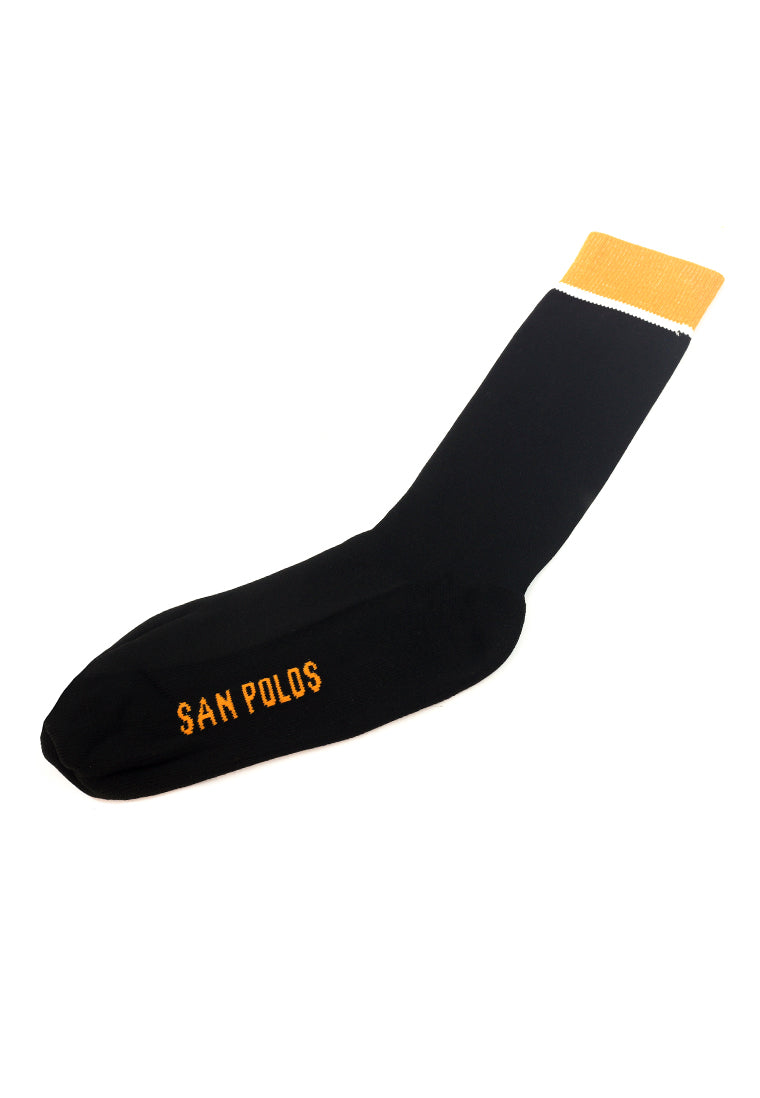 Medias San Polos Hombre DI001 Elegante Negro