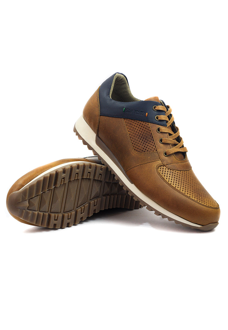 Zapatos San Polos Sneakers Hombre JCR394 Hampton Miel
