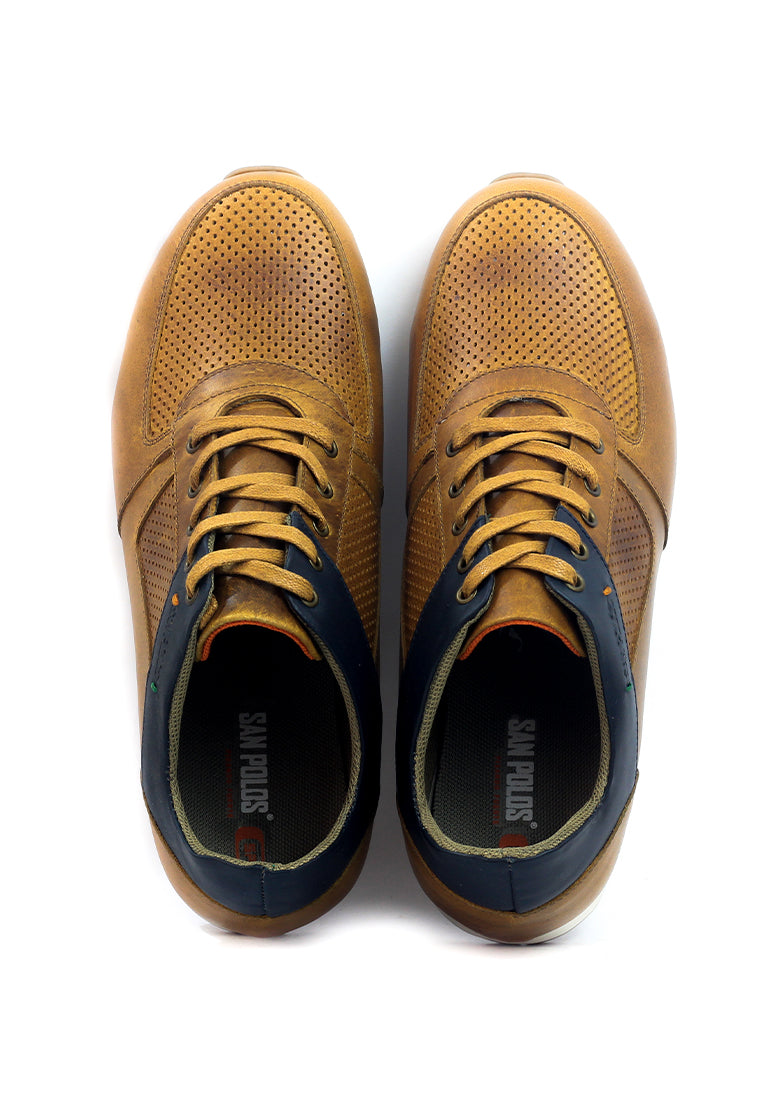 Zapatos San Polos Sneakers Hombre JCR394 Hampton Miel
