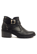 Botas Casuales de Cuero para Mujer | San Polos LA0333 Negro
